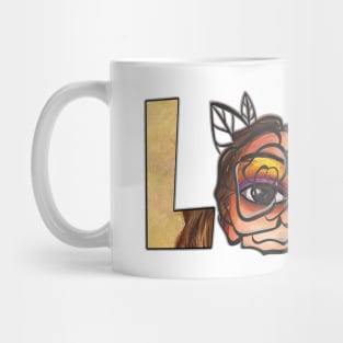 Women's Valentines Day | Love  artwork print Mug